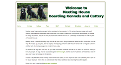 Desktop Screenshot of meetinghouse-kennels.co.uk
