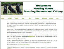 Tablet Screenshot of meetinghouse-kennels.co.uk